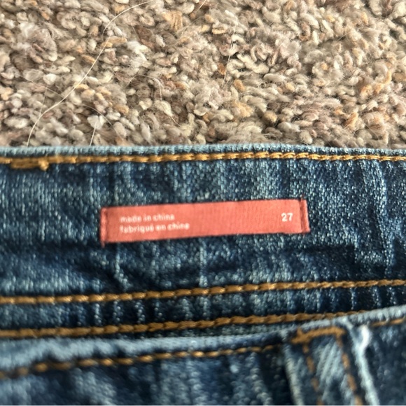 Anthropologie Pilcro Women’s Slim Boyfriend Jeans Side Rope Design Sz 27 - Picture 6 of 12